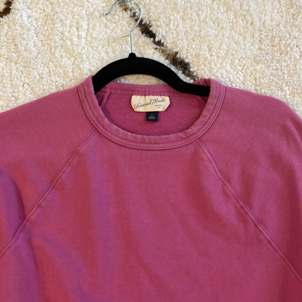 Universal Thread Purple Crew Sweatshirt - Picture 2 of 2